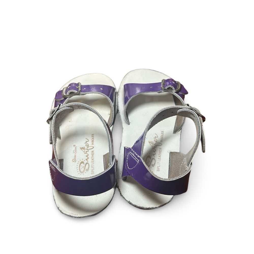 Sun San Saltwater Sandals in purple size 9 - Picture 2 of 5